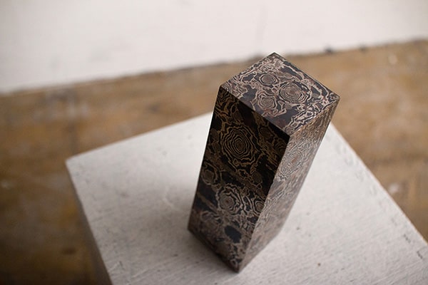 Uncovered Cube #20|作品-Uncovered Cube-|金属彫刻作家まだらまんじ. MADARA MANJI official  Web site